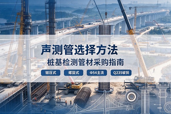 佛坪声测管选型标准