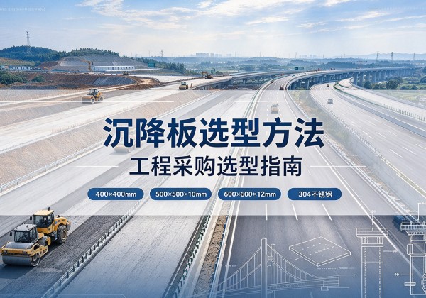 佛坪沉降板选择方法